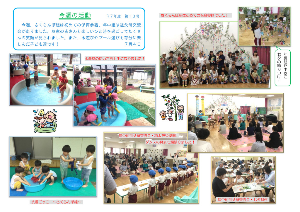 今週の活動0704のサムネイル