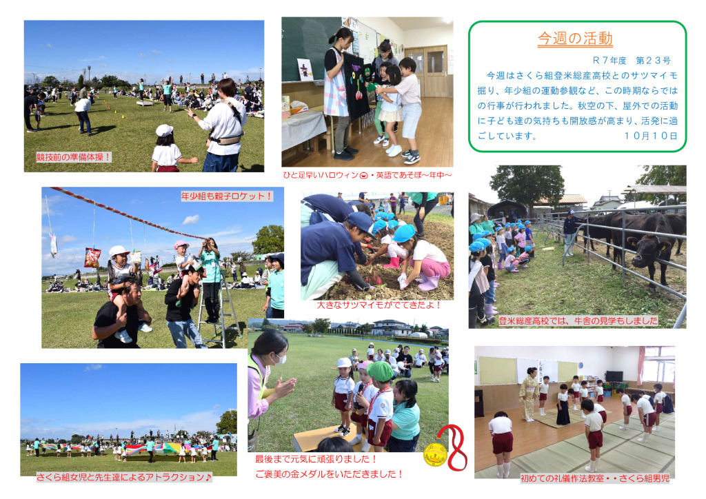 今週の活動1003のサムネイル